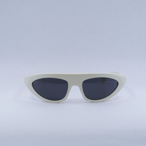 Celine CL40261I 25A Sunglasses - Shiny Ivory Frame, Smoke Lenses - Lowest Price! main image 4